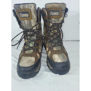 Rocky Thinsulate Waterproof Camo Hunting Boots Men's 8.5 800 Gram